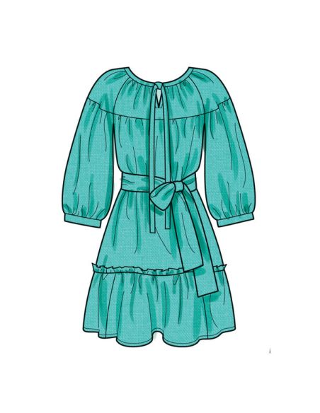 Patron Simplicity 9780.H5 - Robe