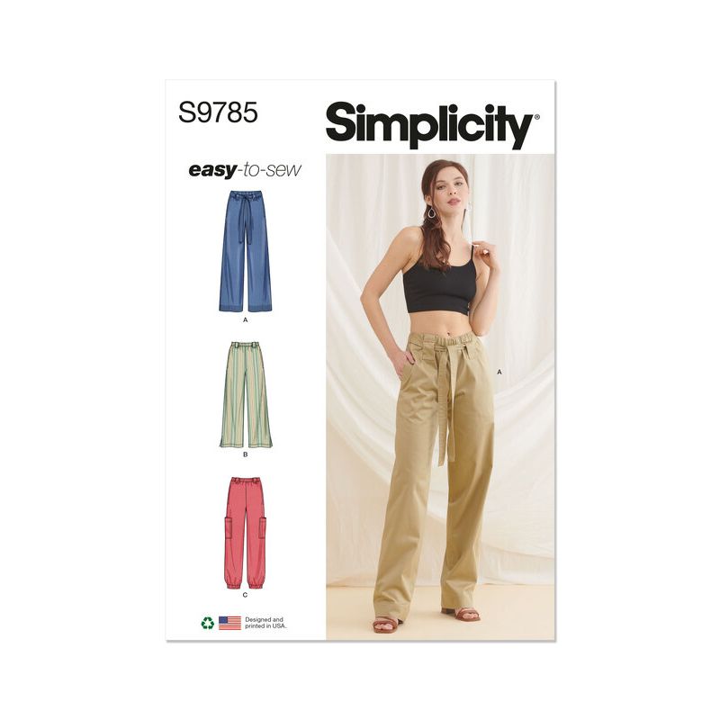 Patron Simplicity 9785.K5 - Pantalon