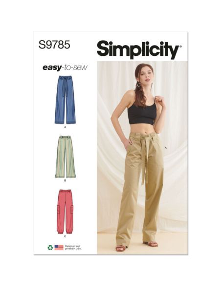 Patron Simplicity 9785.K5 - Pantalon