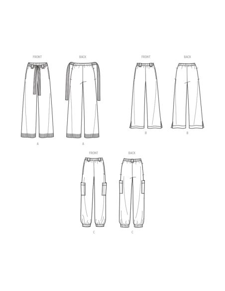 Patron Simplicity 9785.K5 - Pantalon