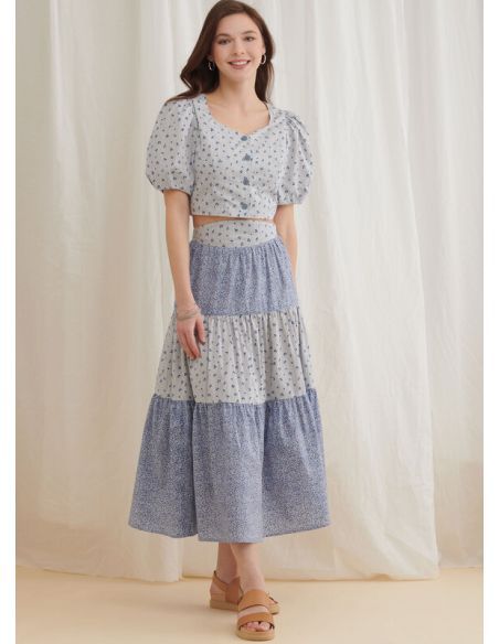 Patron Simplicity 9791.D5 - Haut, pantalon et jupe