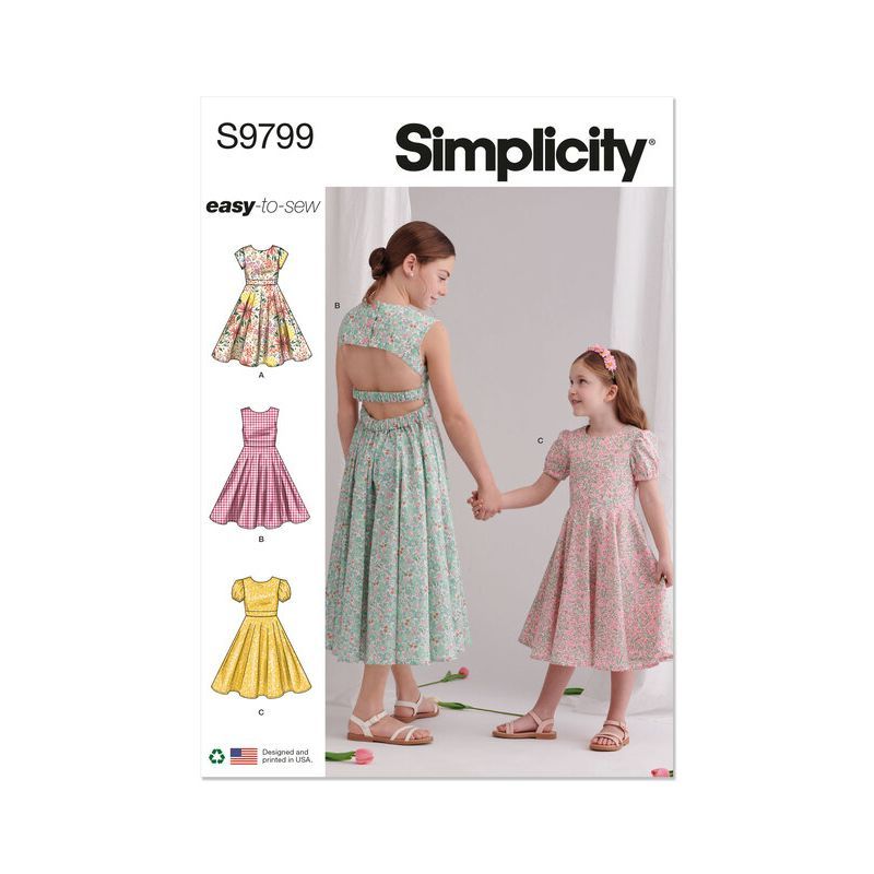 Patron Simplicity S9799.HH - Robe