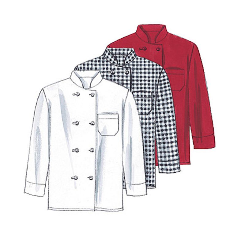 Patron McCall's 2233.S - Veste, chemise, tablier, pantalon, foulard et chapeau