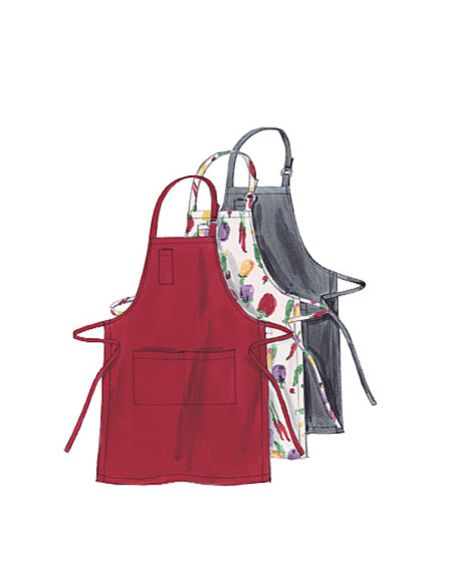 Patron McCall's 2233.S - Veste, chemise, tablier, pantalon, foulard et chapeau