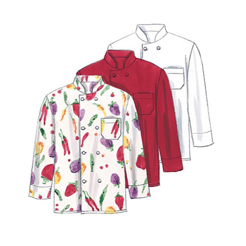 Patron McCall's 2233.S - Veste, chemise, tablier, pantalon, foulard et chapeau