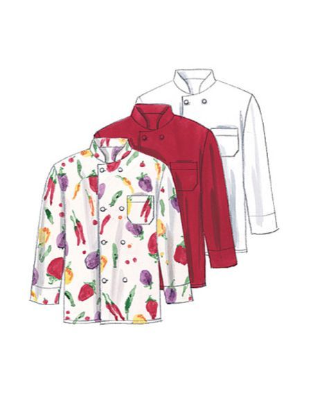 Patron McCall's 2233.S - Veste, chemise, tablier, pantalon, foulard et chapeau