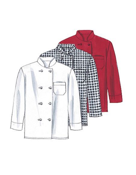 Patron McCall's 2233.S - Veste, chemise, tablier, pantalon, foulard et chapeau