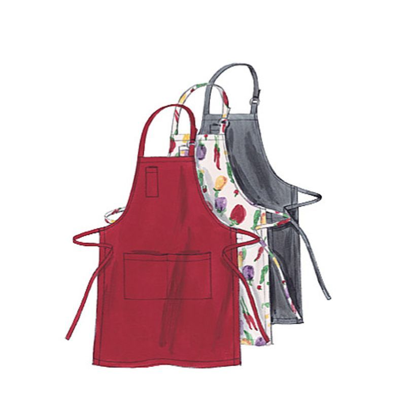 Patron McCall's 2233.S - Veste, chemise, tablier, pantalon, foulard et chapeau