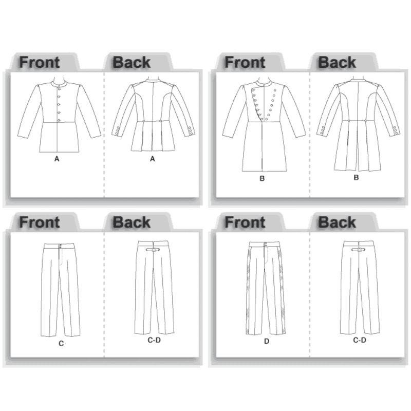 Patron McCall's 4745.XM - Déguisement de la guerre de secession