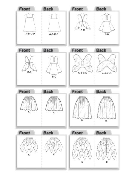 Patron McCall's 4887.CDD - Déguisement pour enfant