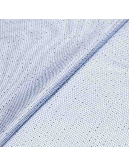 Doublure acétate & viscose - Quadrillage à pois