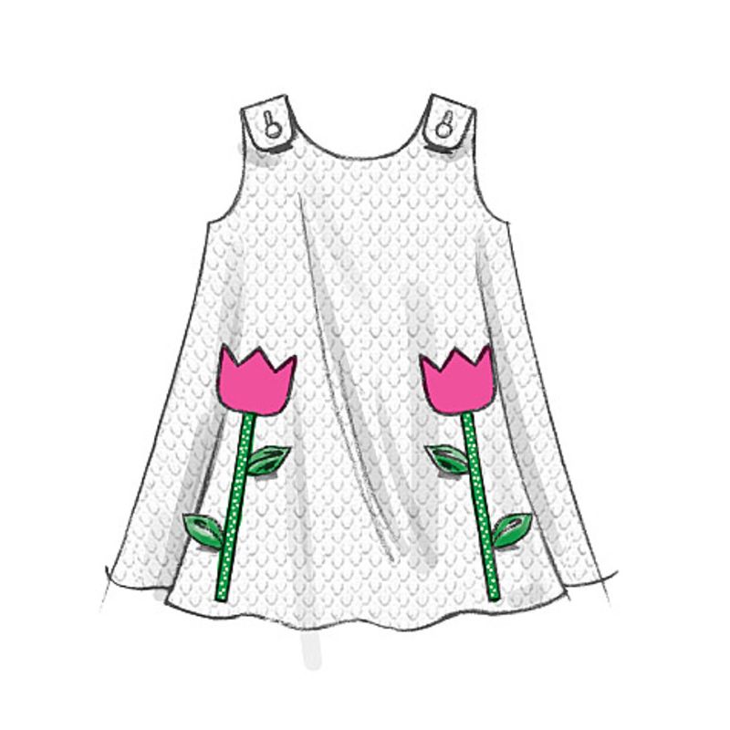 Patron McCall's 5416.CCB - Haut, robe et short