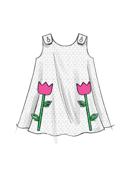 Patron McCall's 5416.CCB - Haut, robe et short