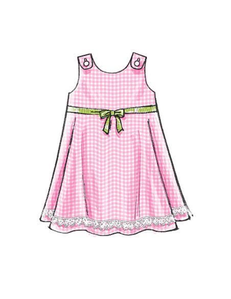 Patron McCall's 5416.CCB - Haut, robe et short