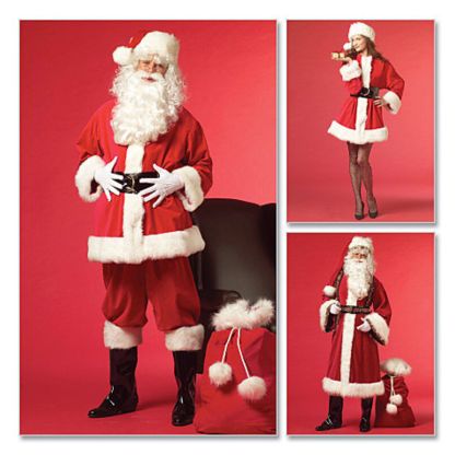 Patron McCall's 5550.XM - Déguisement de père Noël 2