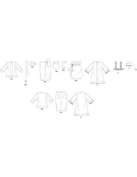 Patron McCall's 5550.XM - Déguisement de père Noël