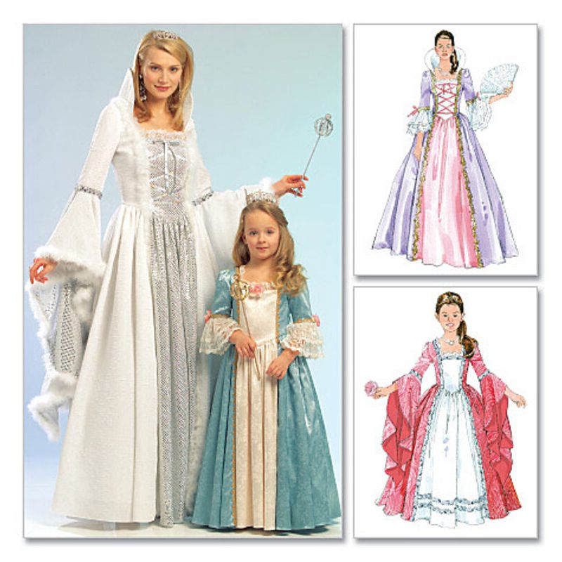 Patron robe princesse enfant shop