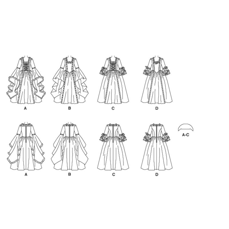 Patron McCall's 5731.KIDS - Déguisement de princesse