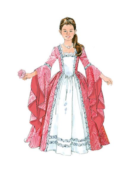 Patron McCall's 5731.KIDS - Déguisement de princesse