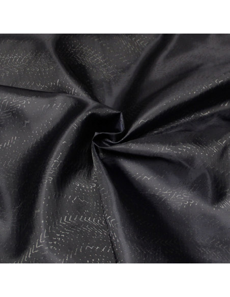 Doublure - Wave bleu gris