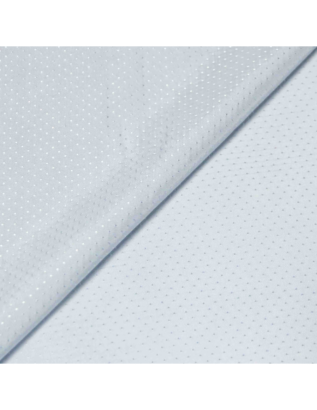 Doublure acétate & viscose - Petit pois bleu