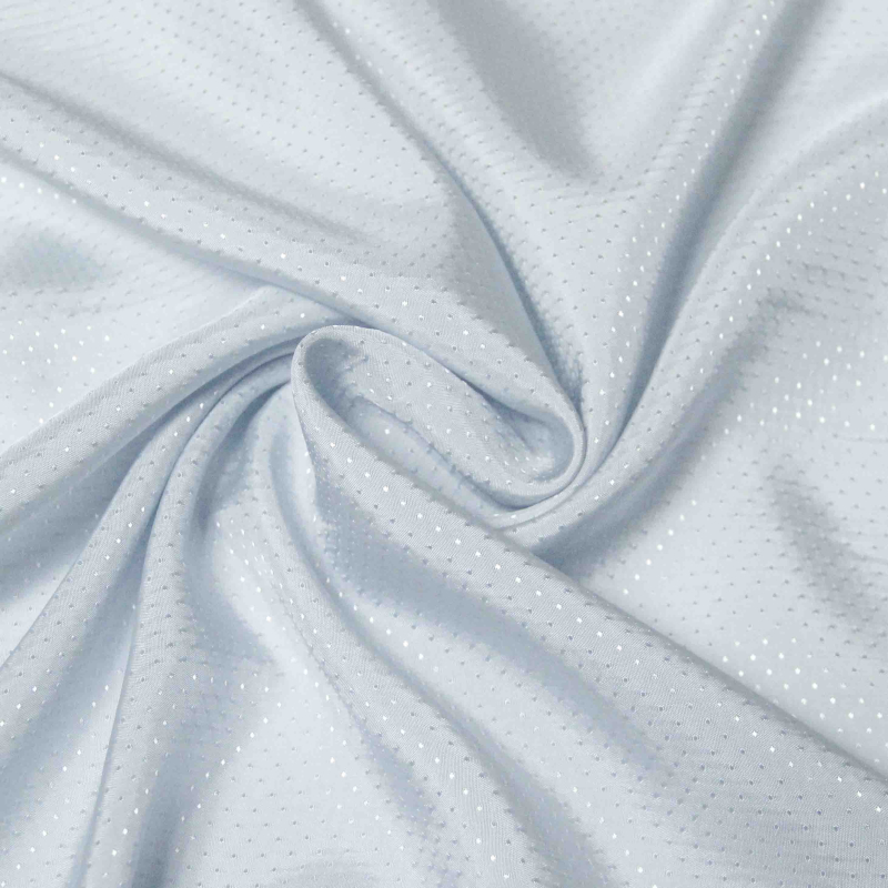 Doublure acétate & viscose - Petit pois bleu