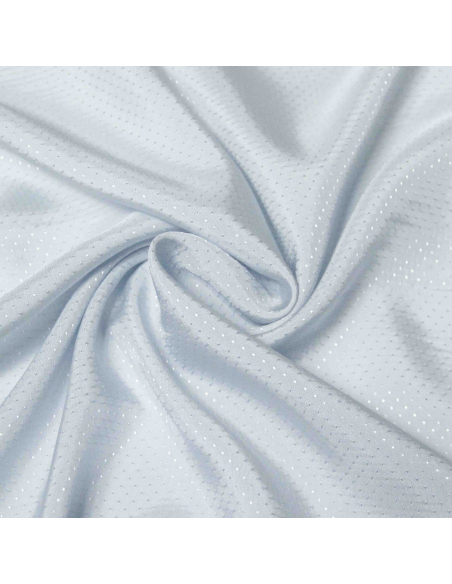 Doublure acétate & viscose - Petit pois bleu