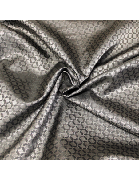 Doublure - Quadrillé gris