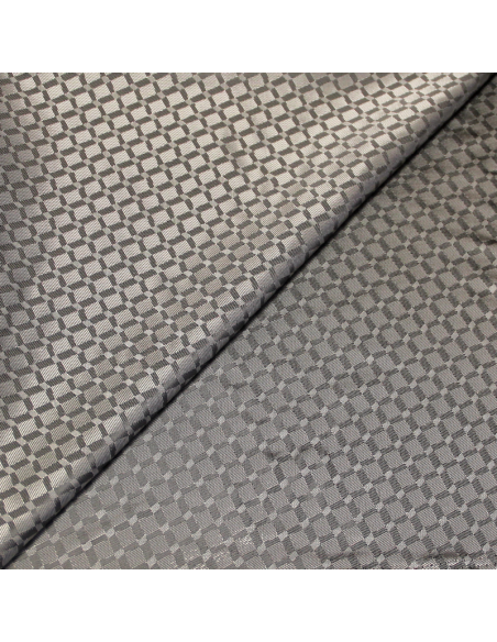 Doublure - Quadrillé gris