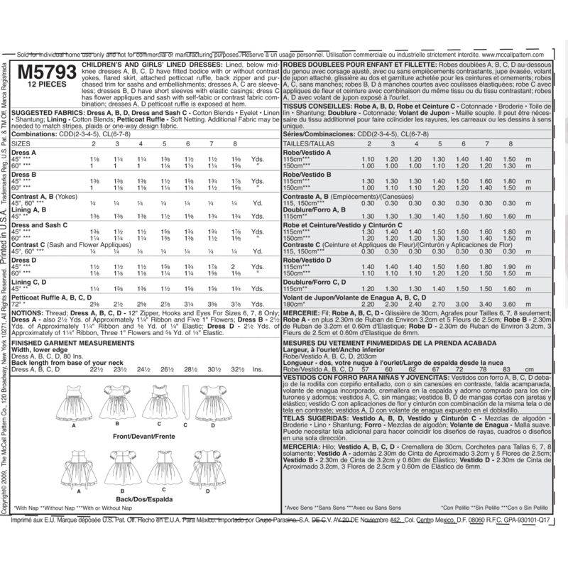 Patron McCall's 5793.CDD - Robe