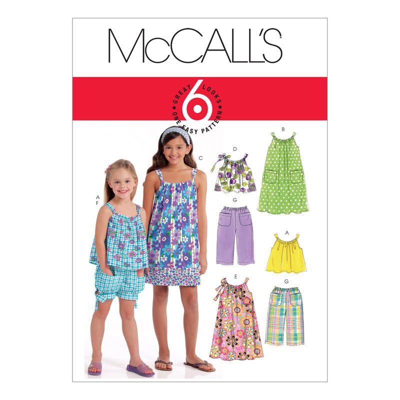 Patron McCall's 5797.CCE - Haut, robe, short et pantalon