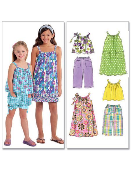 Patron McCall's 5797.CCE - Haut, robe, short et pantalon