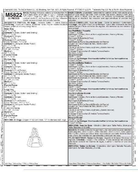 Patron McCall's 5822.OS - Sacs à main