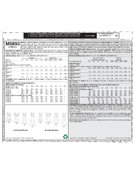 Patron McCall's 5893.B5 - Robe