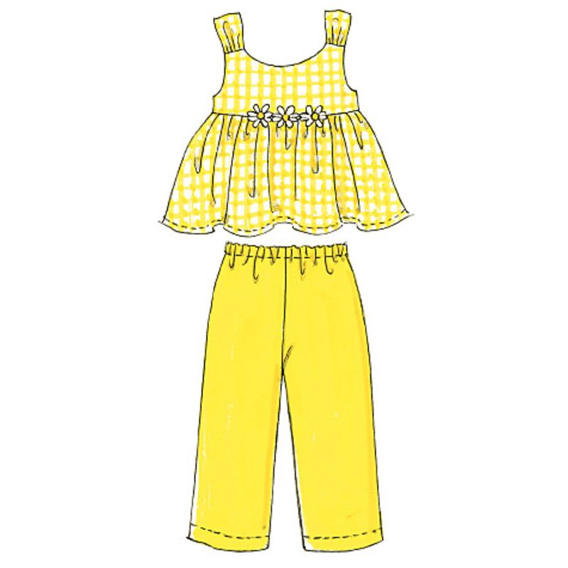 Patron McCall's 6017.CB - Haut, robe, short et pantalon