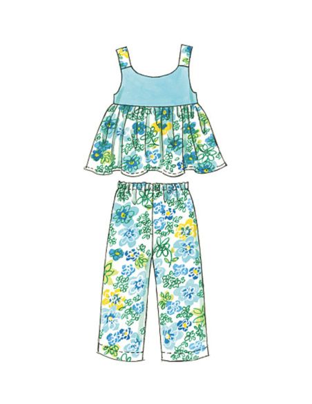 Patron McCall's 6017.CB - Haut, robe, short et pantalon