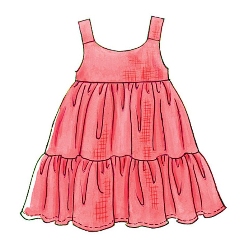 Patron McCall's 6017.CB - Haut, robe, short et pantalon