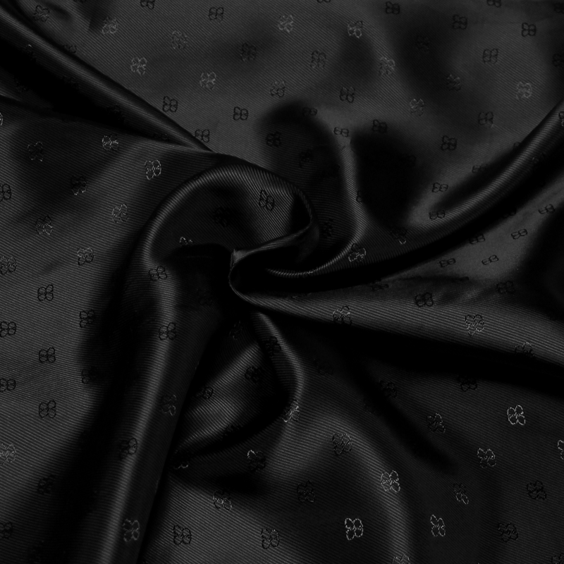 Doublure - Fleur vintage noir