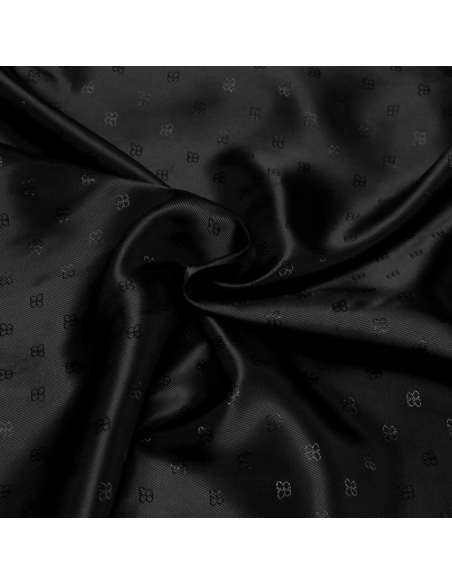 Doublure - Fleur vintage noir