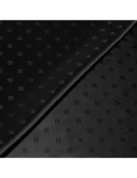 Doublure - Fleur vintage noir