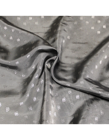 Doublure - Fleur vintage gris