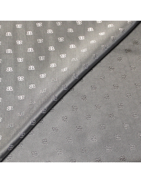 Doublure - Fleur vintage gris