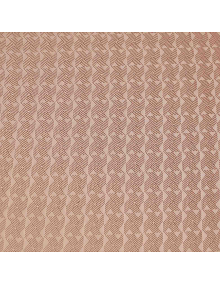 Doublure - Géométrie rose