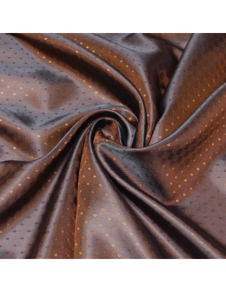 Doublure acétate & viscose - Changeant motif losanges