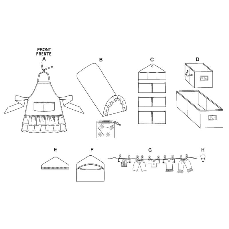 Patron McCall's 6051.OS -Ensembles de patrons pour le repassage