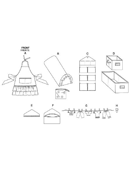 Patron McCall's 6051.OS -Ensembles de patrons pour le repassage