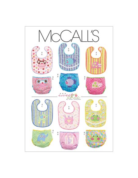 Patron McCall's 6108.OS - Bavoirs et cache-couches