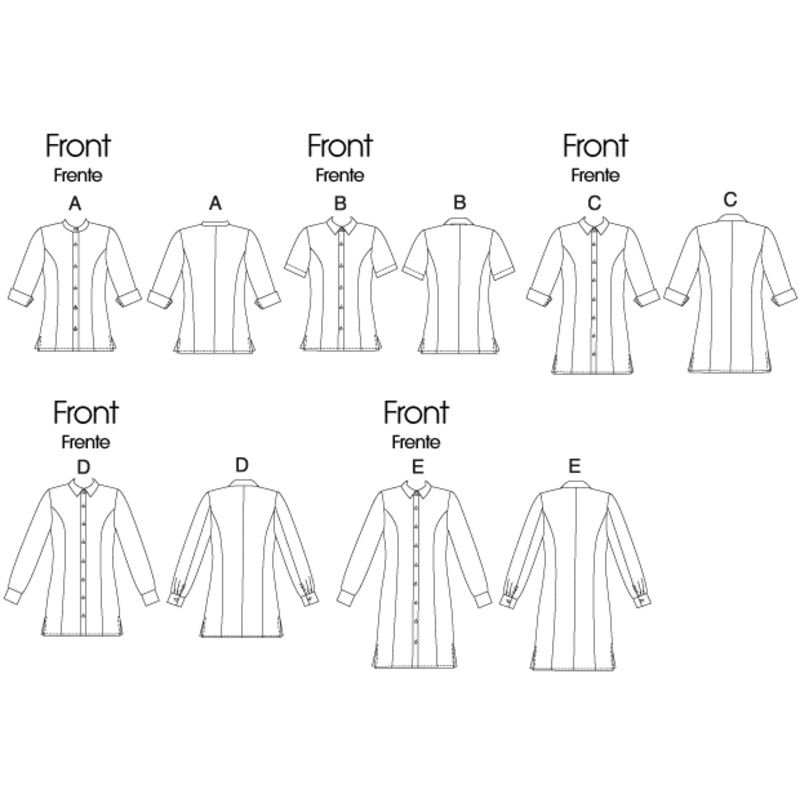 Patron McCall's 6124.B5 - Chemise