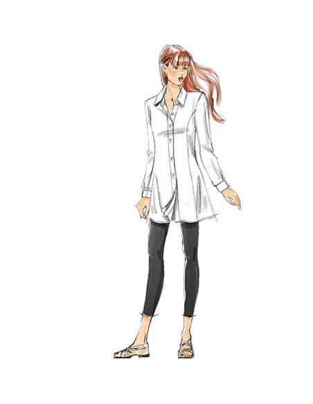 Patron McCall's 6124.B5 - Chemise