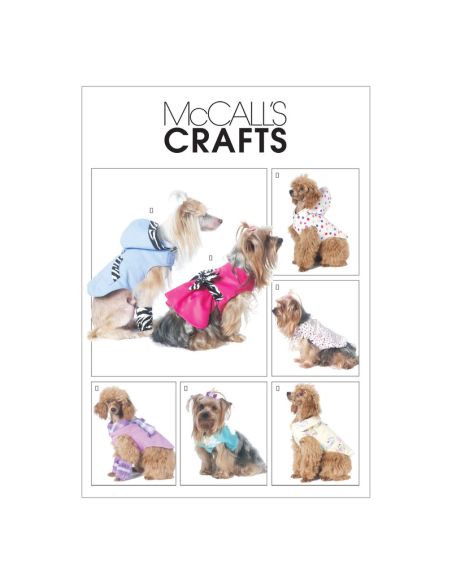 Patron McCall's 6218.OS - Vêtements pour animal domestique